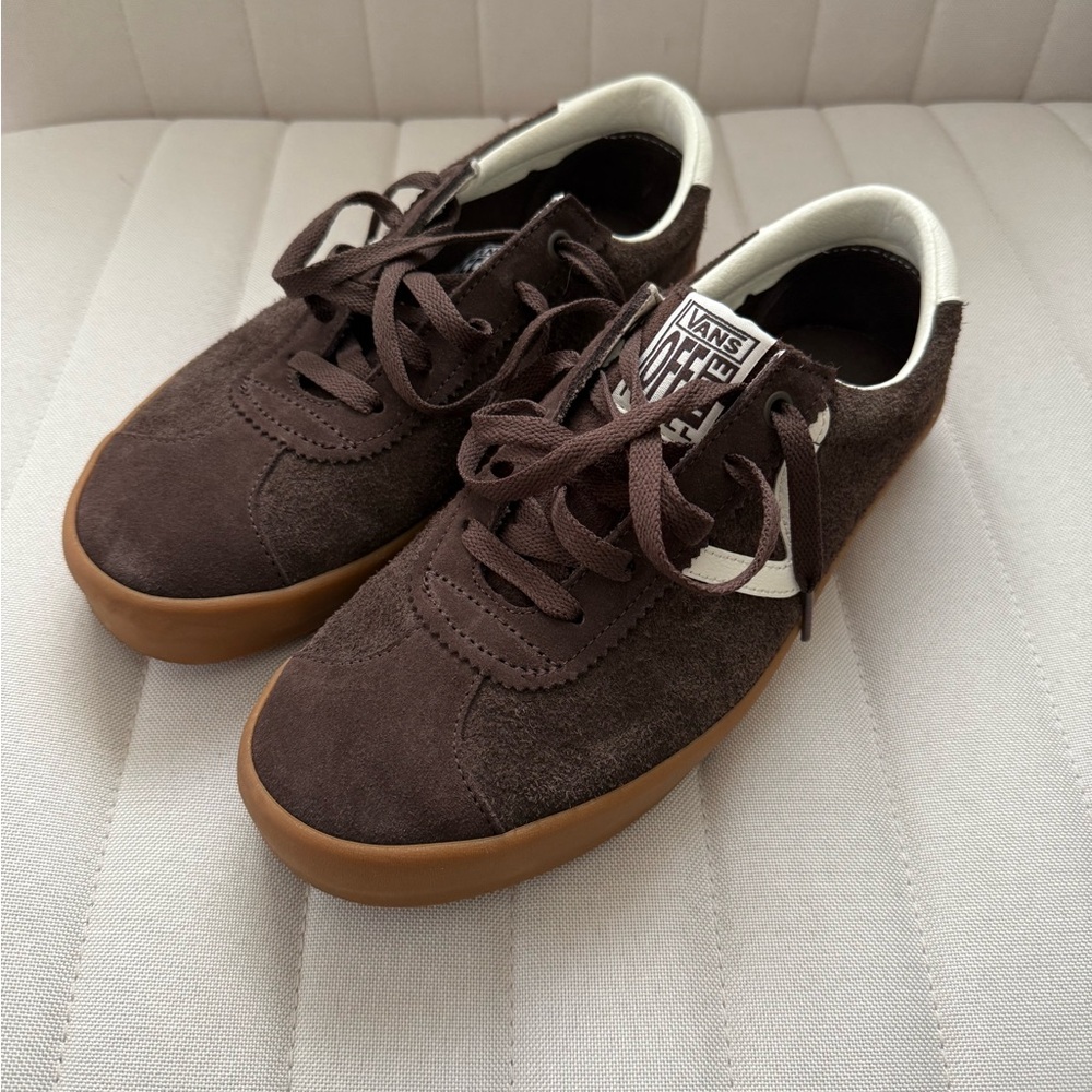 Vans Women’s Brown Suede Sneakers
